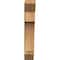 Ekena Millwork Westlake Slat Rough Sawn Bracket, Western Red Cedar, 4"W x 16"D x 24"H BKT04X16X24WTL06RWR - alternate 2